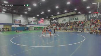 115 lbs Quarterfinal - Sofia Ardila, Chaparral vs Layla Frye, Murrieta Valley