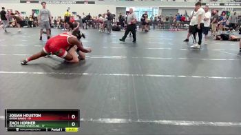 215 lbs Round 5 (6 Team) - Zach Horner, Palm Harbor Wrestling vs Josiah Houston, Gator Dawgs