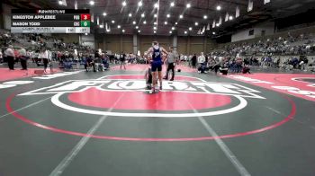 165 lbs Cons. Round 5 - Kingston Applebee, Piedmont vs Mason Todd, Christian Brothers College