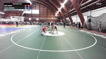 138A lbs Quarterfinal - Max Davis, Sly Fox vs Elijah Brown, Kd's