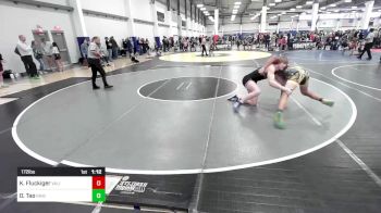 172 lbs Quarterfinal - Kal-El Fluckiger, Valiant College Prep vs Davis Tao, Raise WC