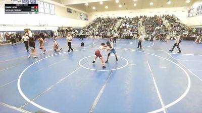126 lbs Cons. Round 6 - Jonah Lucas, La Quinta High School vs Nicolas Cardiel, Rancho Bernardo Wrestling