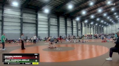 200+ Semis & 1st Wrestleback (8 Team) - Jenny Huaracha-Arellanos, Team Ohio Scarlet vs Deionna Borders, NE United