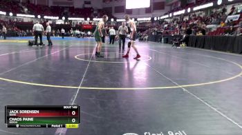 170 lbs Champ. Round 2 - Chaos Paine, Borah vs Jack Sorensen, Boise