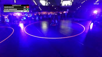 31-36 lbs Round 3 - Kyler Henderson, Top Of The Rock vs Calvin McCoy, Charger Wrestling Club