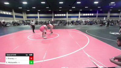 215 lbs Consi Of 8 #2 - Isaac Alvarez, 209 Wr Ac vs Edward Mozqueda, LV Bears WC