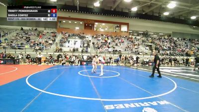 U23 Women - 50 lbs Cons. Round 1 - Trinity Pendergrass, AK vs Sheila Cortez, NJ