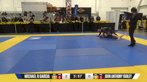 John Anthony Varley vs Michael R Garcia 2024 World IBJJF Jiu-Jitsu No-Gi Championship