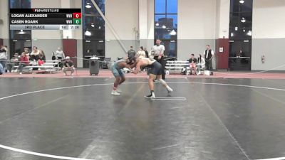 133 lbs 3rd Place - Logan Alexander, West Virginia - UNATT vs Casen Roark, West Virginia