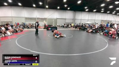 195 lbs Round 1 (8 Team) - Glean Gonzalez, Virginia vs Andre Leota, Utah