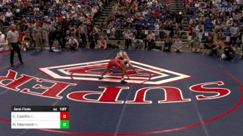 120 lbs Semifinal - Christian Castillo, AZ vs Nathan Desmond, PA
