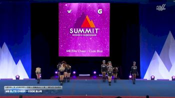 MB Elite Cheer - Code Blue [2026 L2 Junior - D2 - Small - B Wild Card] 2026 The D2 Summit