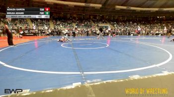 45 lbs Semifinal - Azalea Garcia, Team Valley Wrestling Club vs Brilea Adams, Powerhouse Wrestling