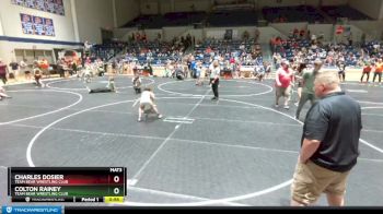 66 lbs Cons. Round 2 - Charles Dosier, Team Bear Wrestling Club vs Colton Rainey, Team Bear Wrestling Club