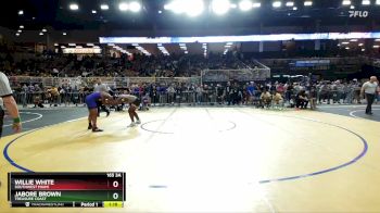 165 3A Quarterfinal - Willie White, Southwest Miami vs Jabore Brown, Treasure Coast