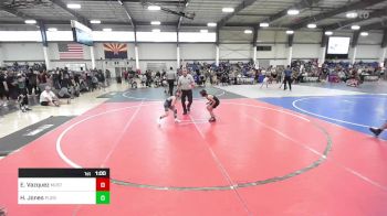 54 lbs Quarterfinal - Emilio Vazquez, Mustang WC vs Henry Jones, Pueblo West Storm