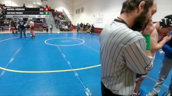 215 lbs Cons. Semi - Victor Perez, Thunder Basin vs Keisel Hebdon, Star Valley