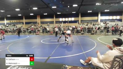 165 lbs Consi Of 16 #1 - Berett Callison, Nevada Elite WC vs Haseeb Mahmood, San Marcos HS