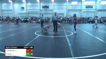 80 lbs Round 7 (10 Team) - Ashton King, Patriots vs Ty Patterson, U2 Upstate