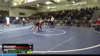 152 lbs Champ. Round 1 - Ruben Chavez, Bassett vs Gino Martinez, Centennial Corona