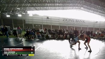 187 lbs Champ Round 1 (16 Team) - Max Dickson, Warriors Of Christ vs Ryder Hoffschnieder, Black Fox