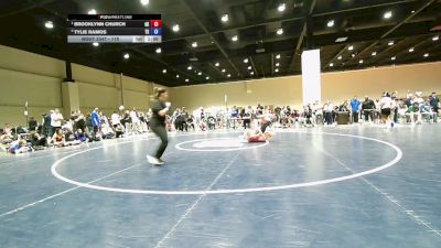 115 lbs Semis - Brooklynn Church, OK vs Tylie Ramos, TX
