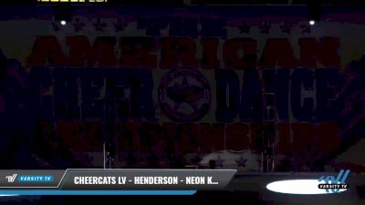 CheerCats LV - Henderson - Neon Kitties [2021 L2 Youth - D2 - Small Day 2] 2021 The American Celebration DI & DII