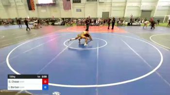 132 kg Consolation - David Chase, DeGroat's Grapplers vs Isaias Borbon, Dominate WC