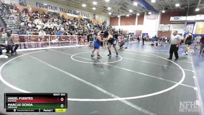 285 lbs Champ. Round 2 - Angel Fuentes, Ramona vs Marcus Ochoa, Serrano