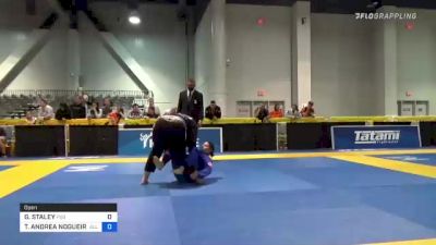 GEORGINA STALEY vs TALITA ANDREA NOGUEIRA 2021 World Master IBJJF Jiu-Jitsu Championship