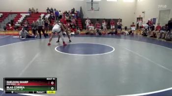 190 lbs Quarters & Wb (16 Team) - Blas Correa, Homewood Hs vs Sheldon Sharp, Bob Jones