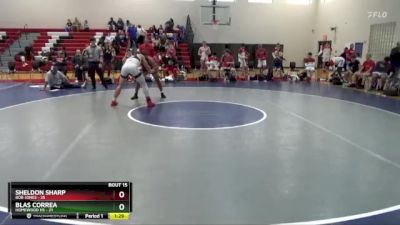 190 lbs Quarters & Wb (16 Team) - Blas Correa, Homewood Hs vs Sheldon Sharp, Bob Jones