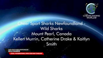 Cheer Sport Sharks Newfoundland - Wild Sharks [2025 L7 International Open Coed Non Tumbling Semis] 2025 The Cheerleading Worlds