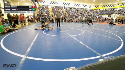 85 lbs Round Of 16 - Kruze Meade, Bartlesville Wrestling Club vs Creek Cassity, Barnsdall Youth Wrestling