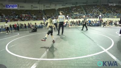 40 lbs Consi Of 4 - Jonah Raasch, Black Fox Wrestling Club vs Ryder Hall, Tecumseh Youth Wrestling