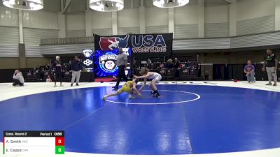 14U Boys - 75 lbs Cons. Round 2 - Ezra Cappa, Contenders Wrestling Academy vs Archer Smith, Hononegah Wrestling Club