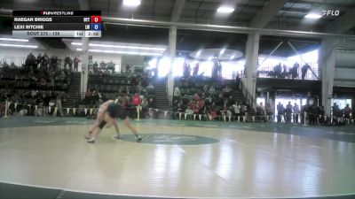 138 lbs Quarterfinal - Raegan Briggs, Otterbein vs Lexi Ritchie, Lindsey Wilson