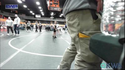 55 lbs Consolation - Decker Thaxton, Blanchard Youth Wrestling Club vs Sterling Barbour, Blanchard Youth Wrestling Club
