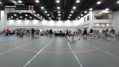 138 lbs Cons. Round 3 - Joshua White, GA vs Mikah Ikeda, FL