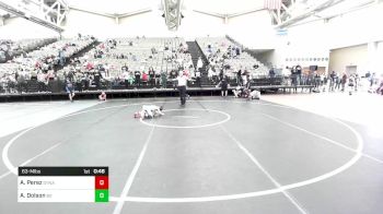 63-M lbs Consolation - Aristides Perez, Dynamic Wrestling vs Andrew Dolson, Barn Brothers