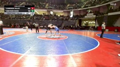 190-2A Champ. Round 1 - Cameron Talley, Ringgold vs Greyson Sikes, Pierce County HS