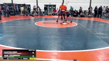 82-85 lbs Quarterfinal - Baiel Suiunbekov, Built By Brunson vs Clayton Moen, Backyard Brawlers - Midwest