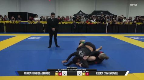 Jessica Lynn Cardwell vs Andrea Francisca Bermejo 2026 Pan IBJJF Jiu-Jitsu No-Gi Championship