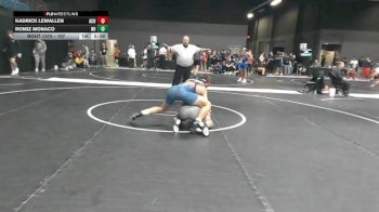 157 lbs Cons. Round 3 - Romiz Monaco, Newman vs Kadrick Lewallen, Arizona Christian University