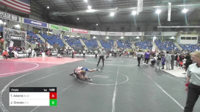 116 lbs Final - Taten Adams, Black Hills Wr Ac vs Jaxsen Draves, GI Grapplers