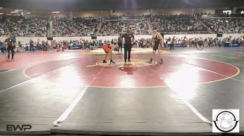 143 lbs Round Of 64 - Briar James, Sallisaw Takedown Club vs Semaj Vaughn, Putnam City