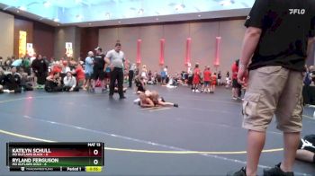 52 lbs Quarterfinals (8 Team) - Katilyn Schull, MO Outlaws Black vs Ryland Ferguson, MO Outlaws Gold