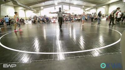 67 lbs Quarterfinal - Ryzen Johns, Collinsville Cardinal Youth Wrestling vs Easton Ortiz, Keystone Kids Wrestling Club