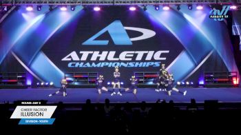 Cheer Factor - ILLUSION [2025 L1 Youth Day 2] 2025 Athletic Championships Grand Nationals