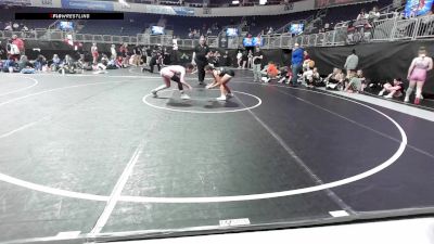 127 lbs Rr Rnd 2 - Lakyn Farrington, SOTM-Lady Outlaws vs Peyton Perkins, Missouri Outlaws